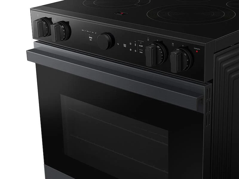 Samsung NSE6DG8500MT Bespoke 6.3 cu. ft. Smart Slide-In Electric Range with Air Sous Vide & Air Fry in Matte Black Steel - Image 7