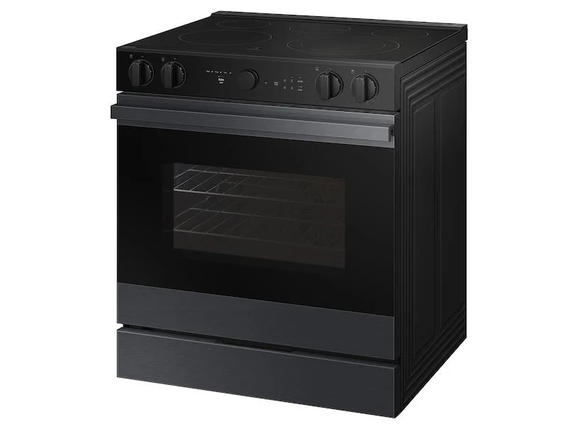 Samsung NSE6DG8500MT Bespoke 6.3 cu. ft. Smart Slide-In Electric Range with Air Sous Vide & Air Fry in Matte Black Steel - Image 8