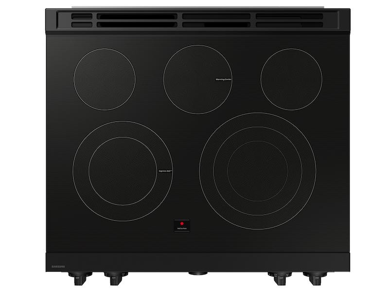 Samsung NSE6DG8502MT Bespoke 6.3 cu. ft. Smart Slide-In ENERGY STAR® Certified Electric Range with Air Fry in Matte Black Steel - Image 7