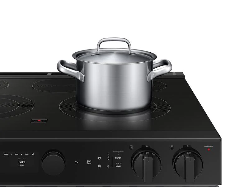 Samsung NSE6DG8502SR Bespoke 6.3 cu. ft. Smart Slide-In ENERGY STAR® Certified Electric Range with Air Fry in Stainless Steel - Image 6