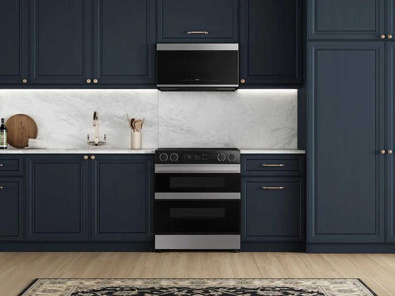 Samsung NSE6DG8550SR Bespoke Smart Slide-In Electric Range 6.3 cu. ft. with Flex Duo™ & Illuminated Precision Knobs in Stainless Steel - Image 15