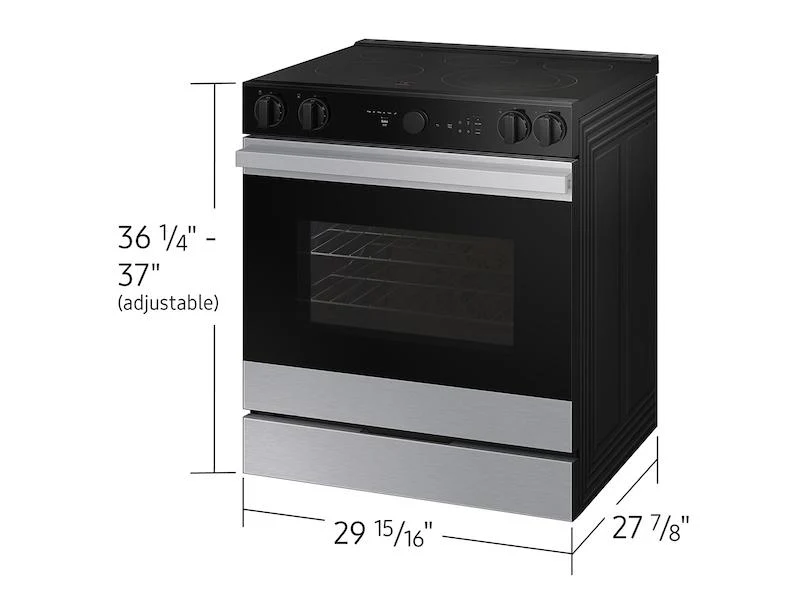 Samsung NSE6DG8700SR Bespoke Slide-in Electric Range - Image 3