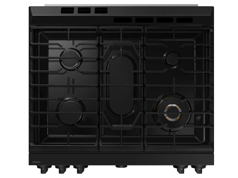 Samsung NSG6DB850012 Bespoke 6.0 cu. ft. Smart Slide-In Gas Range with Air Sous Vide & Air Fry in White Glass - Image 6