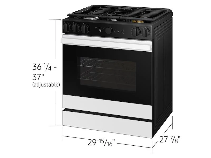 Samsung NSG6DB870012 Bespoke Slide-in Gas Range - Image 3