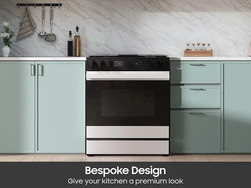 Samsung NSG6DB870012 Bespoke Slide-in Gas Range - Image 4