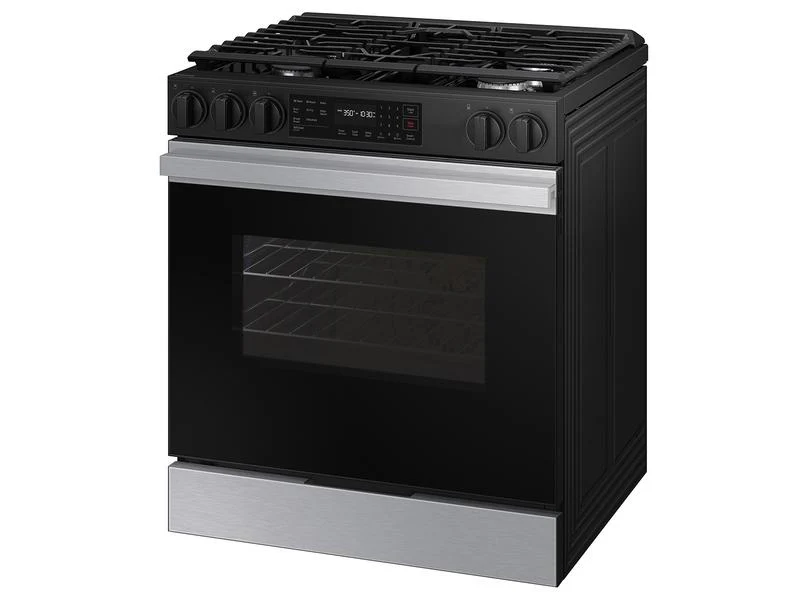 Samsung NSG6DG8100SR Bespoke 6.0 cu. ft. Smart Slide-In Gas Range with Precision Knobs in Stainless Steel - Image 8