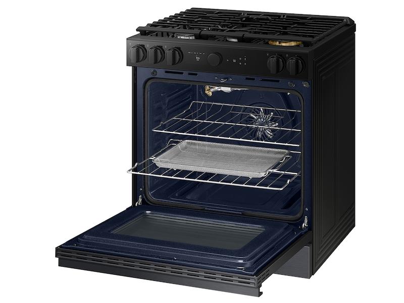 Samsung NSG6DG8500MT Bespoke 6.0 cu. ft. Smart Slide-In Gas Range with Air Sous Vide & Air Fry in Matte Black - Image 10