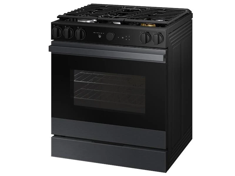 Samsung NSG6DG8500MT Bespoke 6.0 cu. ft. Smart Slide-In Gas Range with Air Sous Vide & Air Fry in Matte Black - Image 8