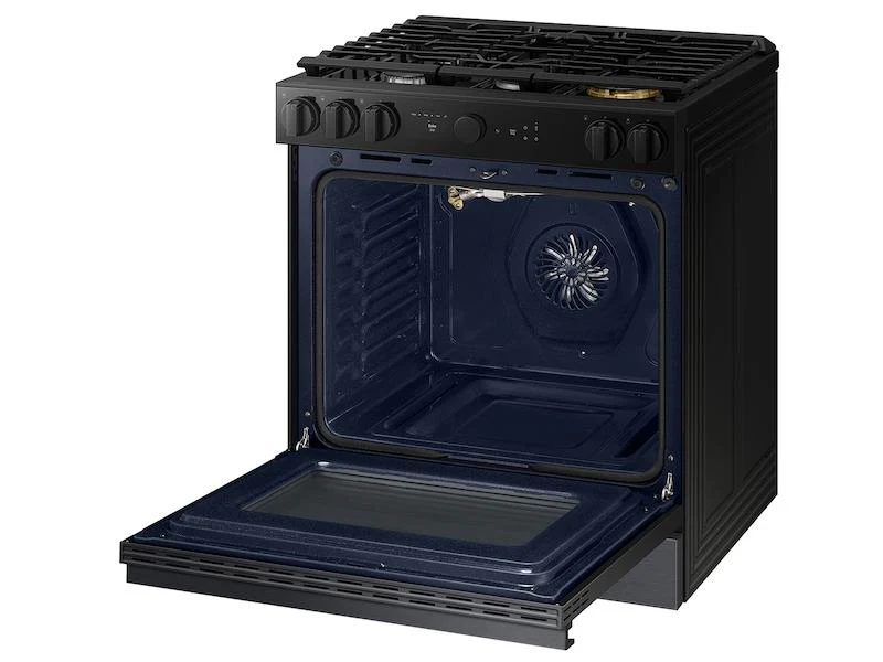 Samsung NSG6DG8500MT Bespoke 6.0 cu. ft. Smart Slide-In Gas Range with Air Sous Vide & Air Fry in Matte Black - Image 9