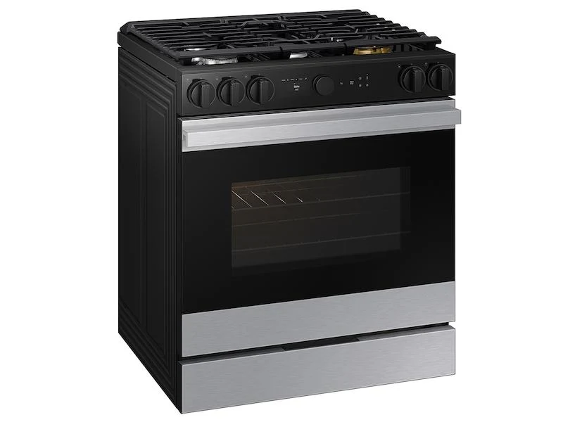 Samsung NSG6DG8500SR Bespoke 6.0 cu. ft. Smart Slide-In Gas Range with Air Sous Vide & Air Fry in Stainless Steel - Image 11