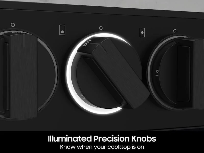 Samsung NSG6DG8550SR Bespoke Slide-in Gas Range - Image 4