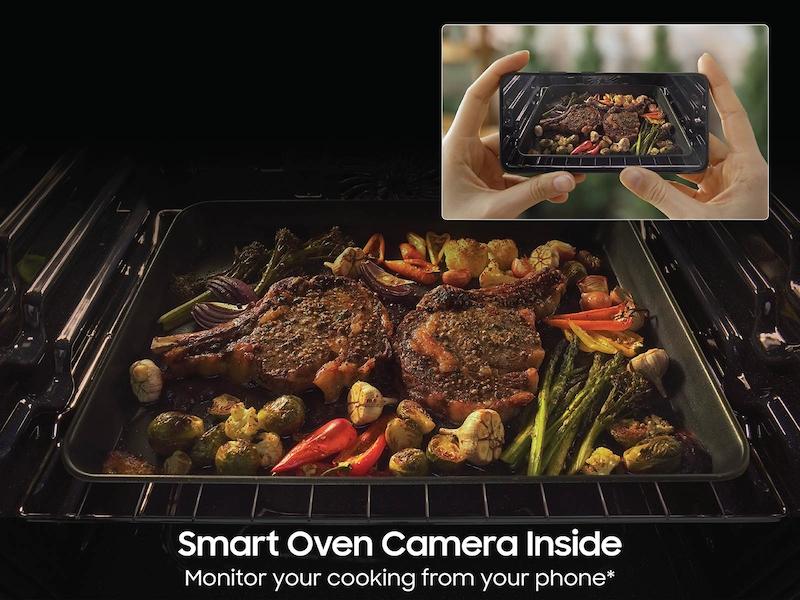 Samsung NSG6DG8700SR Bespoke Slide-in Gas Range - Image 7