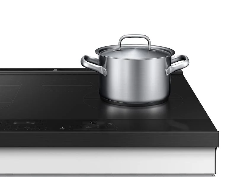 Samsung NSI6DB930012 Bespoke 6.3 cu. ft. Smart Slide-In Induction Range with Anti-Scratch Glass Cooktop & Air Fry in White Glass - Image 5