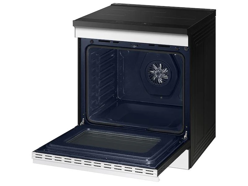 Samsung NSI6DB930012 Bespoke 6.3 cu. ft. Smart Slide-In Induction Range with Anti-Scratch Glass Cooktop & Air Fry in White Glass - Image 9