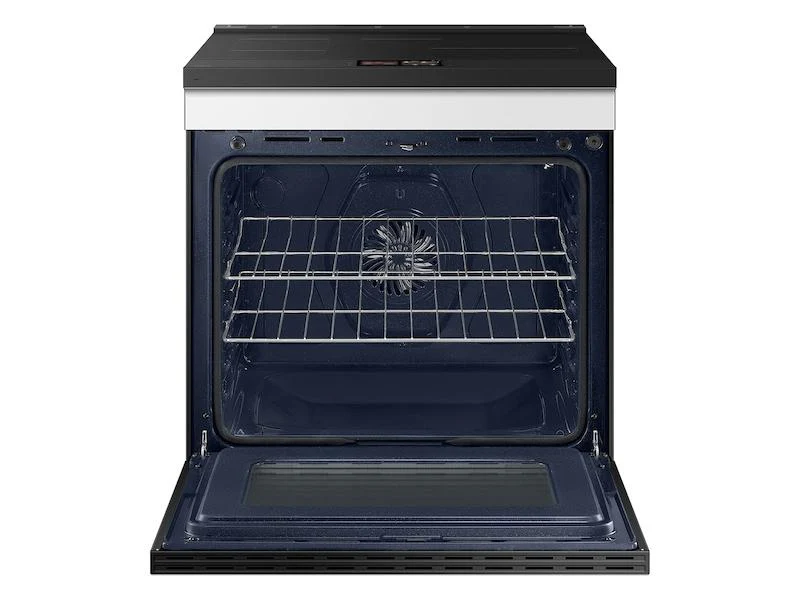 Samsung NSI6DB990012 Bespoke 6.3 cu. ft. AI Slide-In Induction Range with AI Hub™ & Smart Oven Camera in White Glass - Image 10