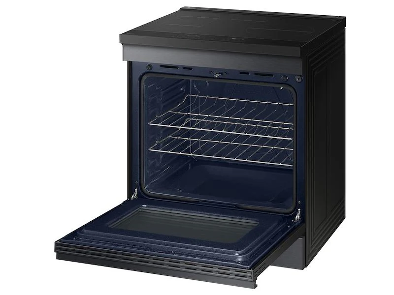Samsung NSI6DG9100MT Bespoke 6.3 cu. ft. Smart Slide-In Induction Range with Anti-Scratch Glass Cooktop in Matte Black Steel - Image 10