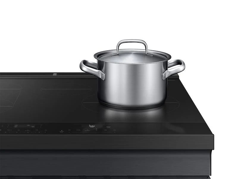 Samsung NSI6DG9100MT Bespoke 6.3 cu. ft. Smart Slide-In Induction Range with Anti-Scratch Glass Cooktop in Matte Black Steel - Image 5