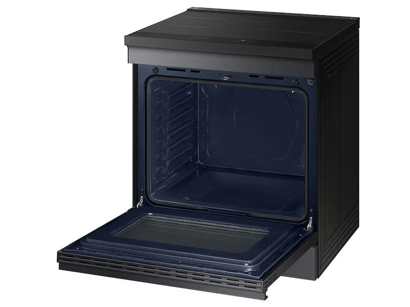 Samsung NSI6DG9100MT Bespoke 6.3 cu. ft. Smart Slide-In Induction Range with Anti-Scratch Glass Cooktop in Matte Black Steel - Image 9