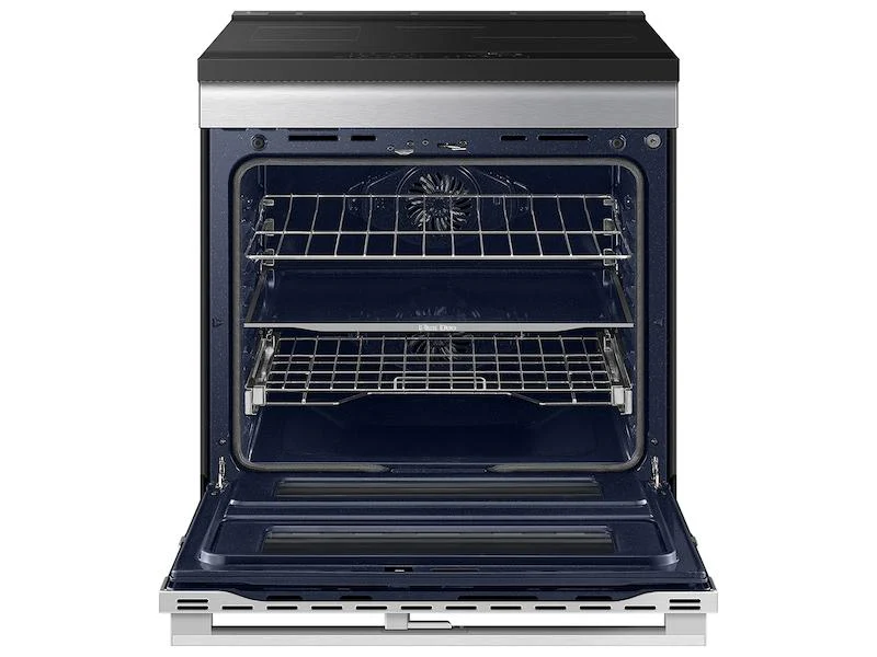 Samsung NSI6DG9550SR Bespoke Smart Slide-In Induction Range 6.3 cu. ft. with Flex Duo™ & Ambient Edge Lighting™ in Stainless Steel - Image 10