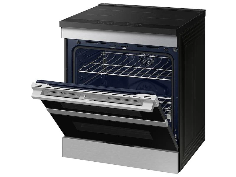 Samsung NSI6DG9550SR Bespoke Smart Slide-In Induction Range 6.3 cu. ft. with Flex Duo™ & Ambient Edge Lighting™ in Stainless Steel - Image 14