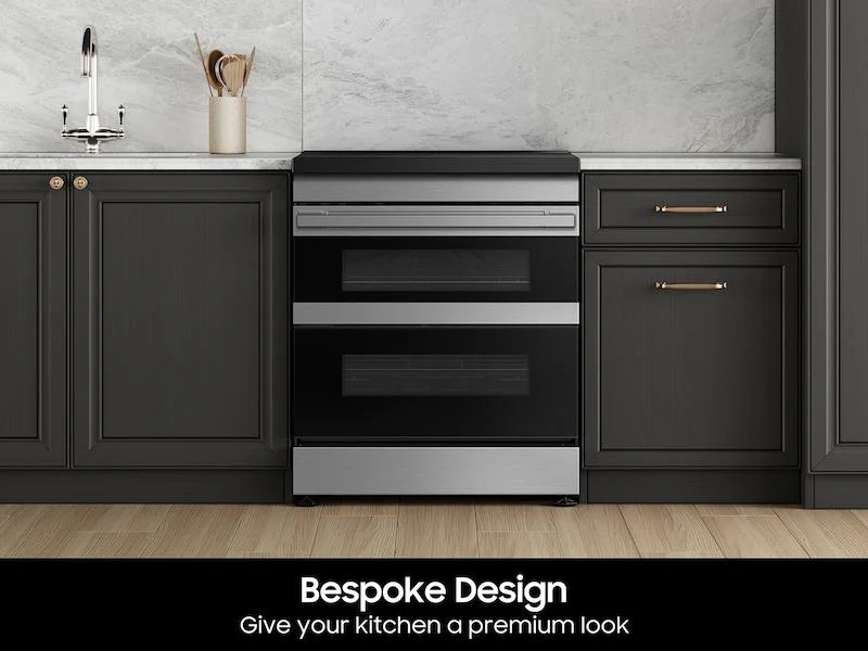 Samsung NSI6DG9550SR Bespoke Smart Slide-In Induction Range 6.3 cu. ft. with Flex Duo™ & Ambient Edge Lighting™ in Stainless Steel - Image 5