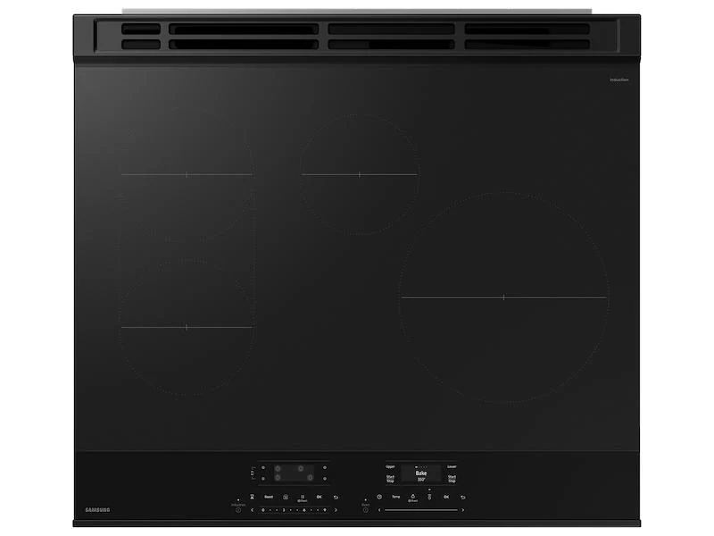 Samsung NSI6DG9550SR Bespoke Smart Slide-In Induction Range 6.3 cu. ft. with Flex Duo™ & Ambient Edge Lighting™ in Stainless Steel - Image 9