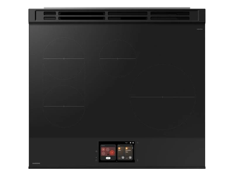 Samsung NSI6DG9900SR Bespoke 6.3 cu. ft. AI Slide-In Induction Range with AI Hub™ & Smart Oven Camera in Stainless Steel - Image 6