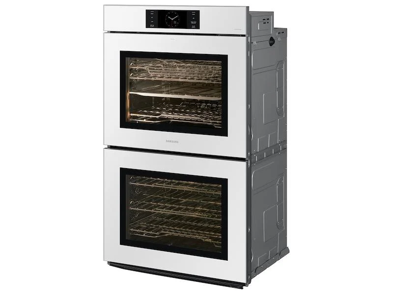 Samsung NV51CB700D12AA Bespoke 30" White Glass Double Wall Oven with AI Pro Cooking™ Camera - Image 4