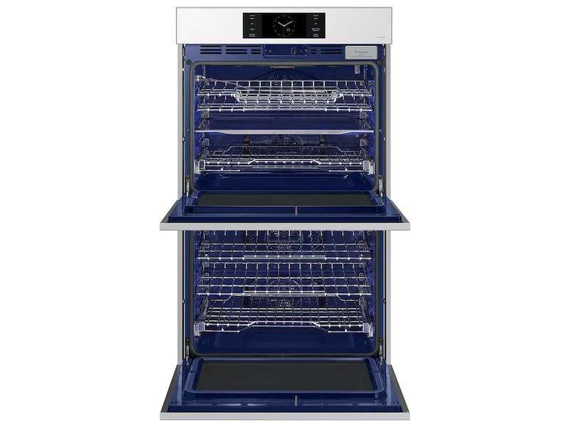 Samsung NV51CB700D12AA Bespoke 30" White Glass Double Wall Oven with AI Pro Cooking™ Camera - Image 5