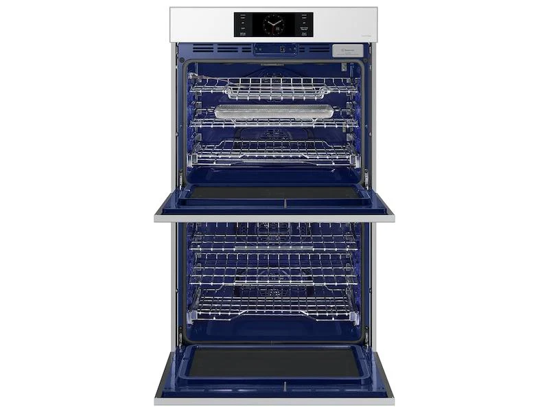 Samsung NV51CB700D12AA Bespoke 30" White Glass Double Wall Oven with AI Pro Cooking™ Camera - Image 8