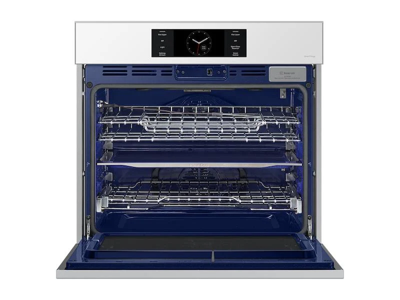 Samsung NV51CB700S12AA Bespoke 30" White Glass Single Wall Oven with AI Pro Cooking™ Camera - Image 5