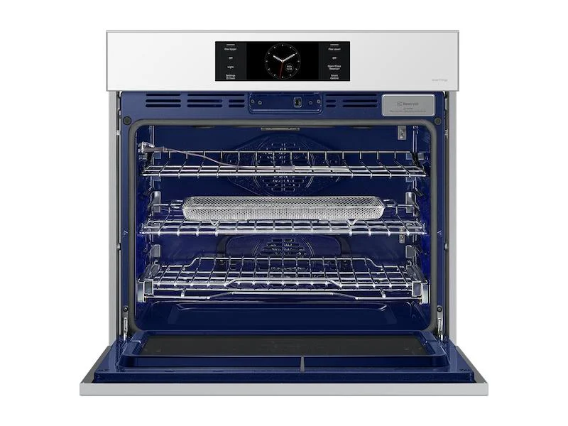Samsung NV51CB700S12AA Bespoke 30" White Glass Single Wall Oven with AI Pro Cooking™ Camera - Image 8