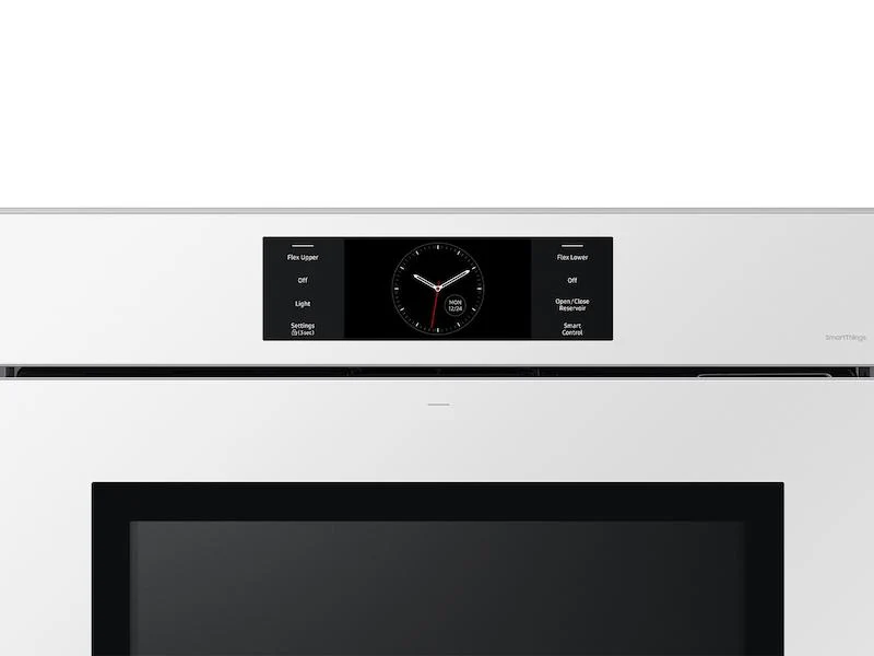 Samsung NV51CB700S12AA Bespoke 30" White Glass Single Wall Oven with AI Pro Cooking™ Camera - Image 9