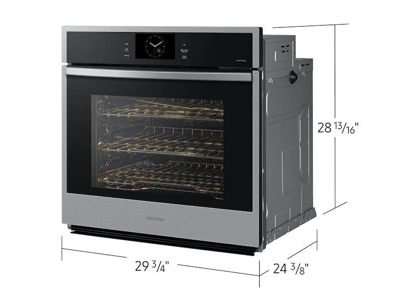 Samsung NV51CG600SSRAA 30" Single Wall Oven with Steam Cook in Stainless Steel - Image 2