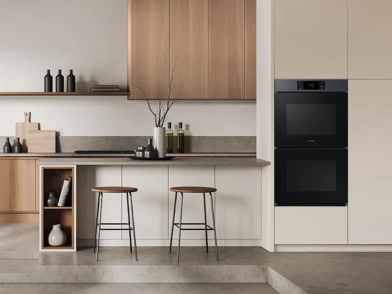 Samsung NV51CG700DMTAA Bespoke 30" Matte Black Steel Double Wall Oven with AI Pro Cooking™ Camera - Image 3