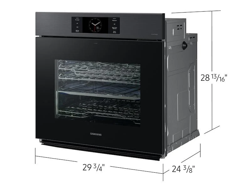 Samsung NV51CG700SMTAA Bespoke 30" Matte Black Single Wall Oven with AI Pro Cooking™ Camera - Image 2