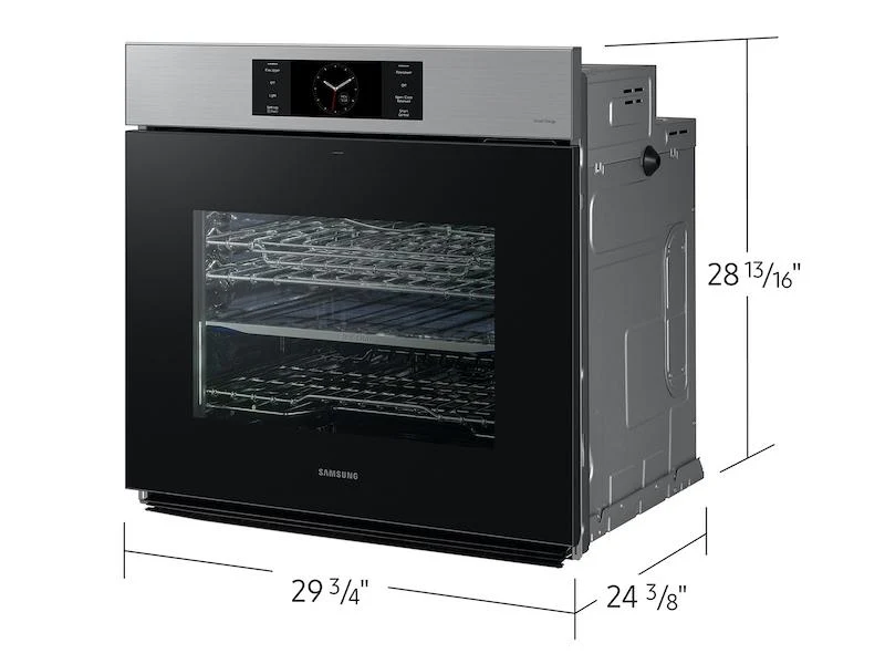 Samsung NV51CG700SSRAA Bespoke 30" Stainless Steel Single Wall Oven with AI Pro Cooking™ Camera - Image 2