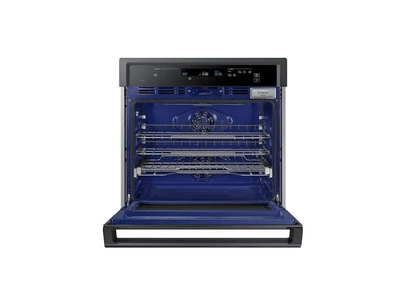 Samsung NV51K6650SG 30" Smart Single Electric Wall Oven with Steam Cook in Black Stainless Steel - Image 2