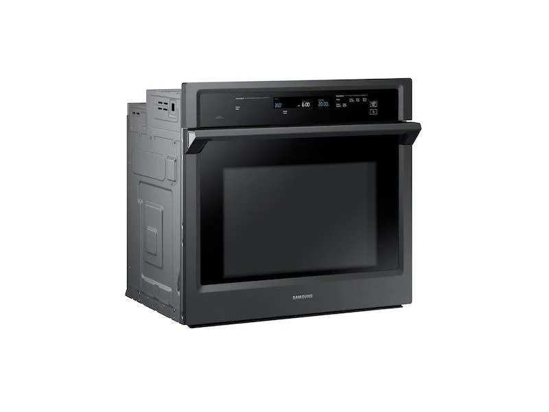 Samsung NV51K6650SG 30" Smart Single Electric Wall Oven with Steam Cook in Black Stainless Steel - Image 3
