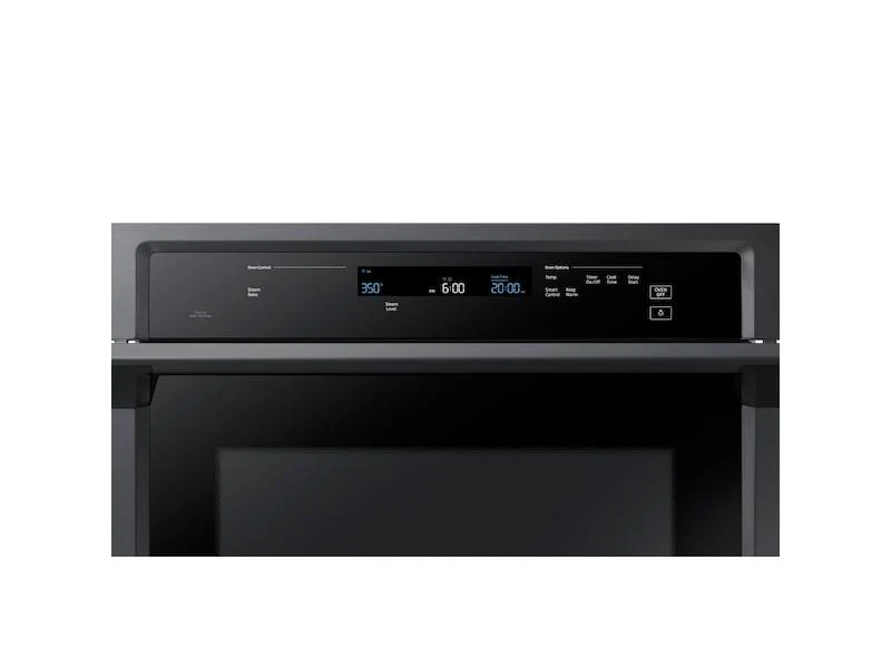 Samsung NV51K6650SG 30" Smart Single Electric Wall Oven with Steam Cook in Black Stainless Steel - Image 4