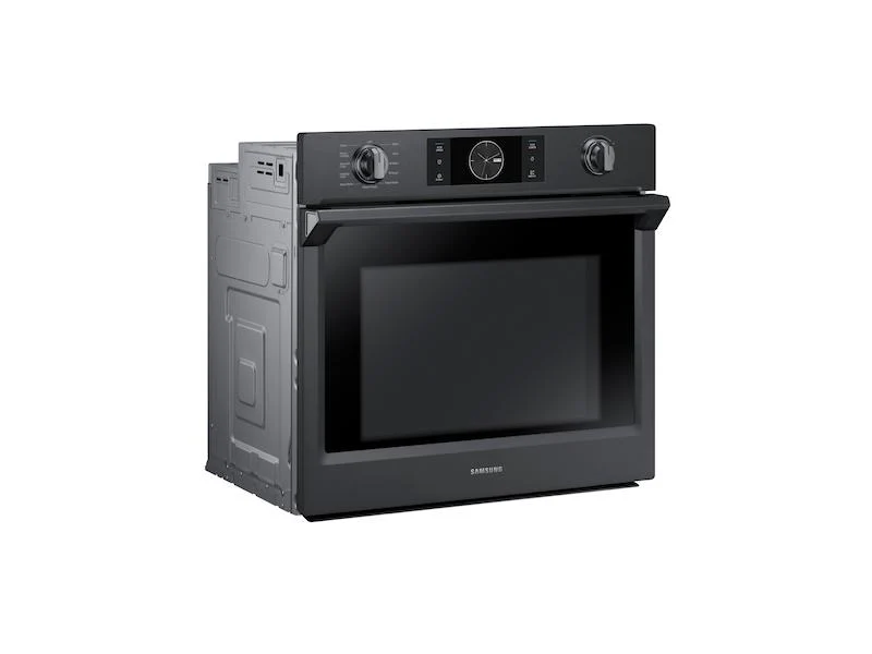 Samsung 30" Smart Single Wall Oven with Flex Duo™ in Black Stainless Steel - Image 2