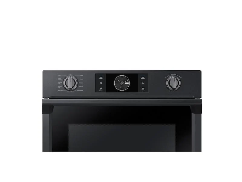 Samsung 30" Smart Single Wall Oven with Flex Duo™ in Black Stainless Steel - Image 3