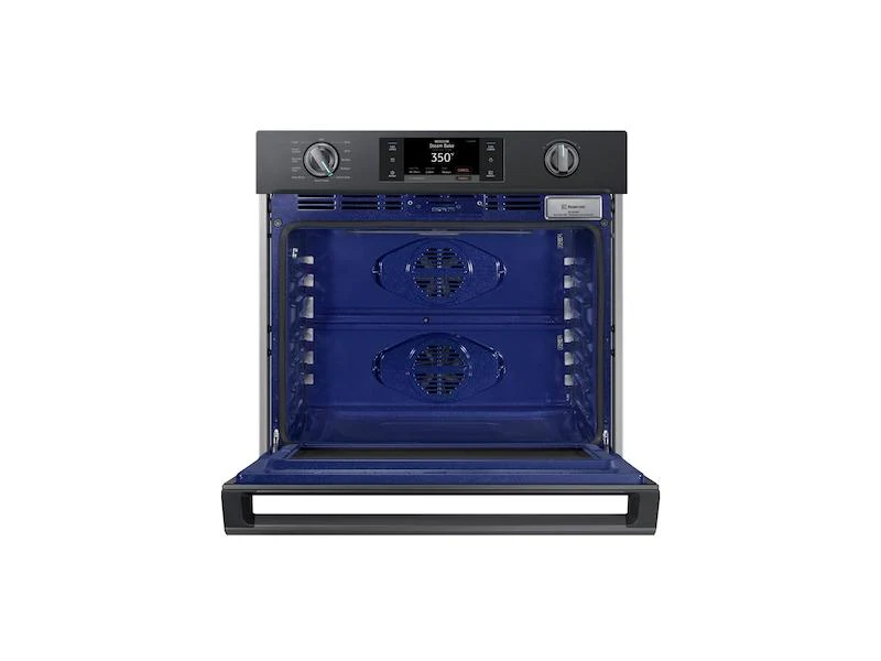 Samsung 30" Smart Single Wall Oven with Flex Duo™ in Black Stainless Steel - Image 5