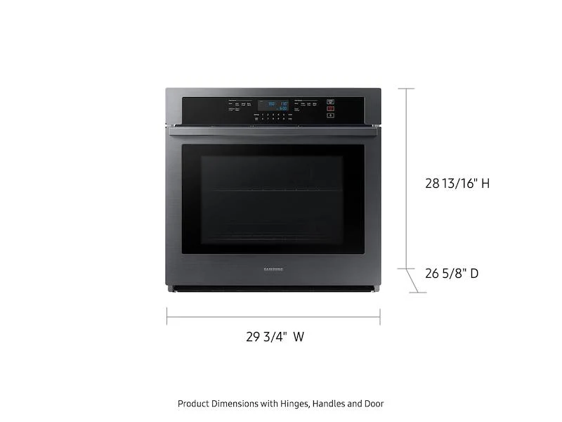 Samsung NV51T5511SG 30" Single Wall Oven in Black Stainless Steel - Image 3