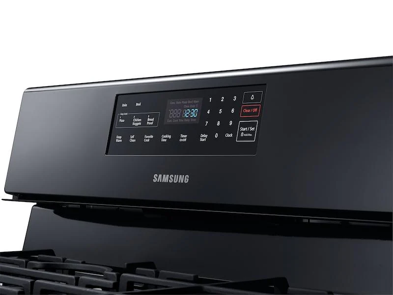 Samsung NX58F5500SB 5.8 cu. ft. Gas Range in Black - Image 3
