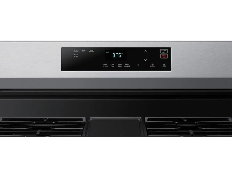 Samsung NX60A6111SS 6.0 cu. ft. Smart Freestanding Gas Range with Integrated Griddle in Stainless Steel - Image 6