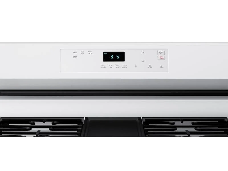 6.0 cu. ft. Smart Freestanding Gas Range with Integrated Griddle in White - Image 6