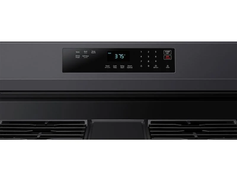 Samsung NX60A6311SG 6.0 cu. ft. Smart Freestanding Gas Range with 18K BTU Dual Power Burner & Self Clean in Black Stainless Steel - Image 6