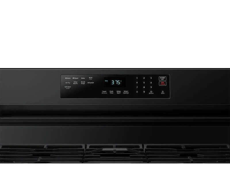 Samsung NX60A6511SB 6.0 cu. ft. Smart Freestanding Gas Range with Integrated Griddle in Black - Image 6