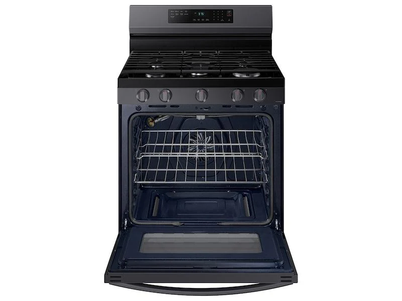 Samsung NX60A6511SG 6.0 cu. ft. Smart Freestanding Gas Range with No-Preheat Air Fry & Convection in Black Stainless Steel - Image 10